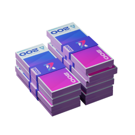 Boomerang Casino welcome bonus represented by stacks of cash