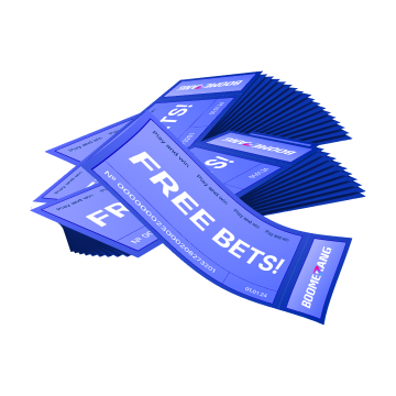 A large fan of 'FREE BETS!' tickets for weekly promotions